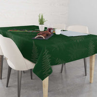 Kia Ora New Zealand Floral Tablecloth Sage Green - Polynesian Pride