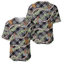 Sable Palaka Hula Girls Seamless Hawaii Aloha Baseball Jersey - Polynesian Pride