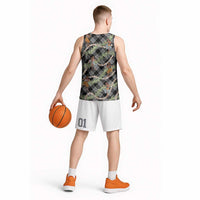 Sable Palaka Hula Girls Seamless Hawaii Aloha Basketball Jersey - Polynesian Pride