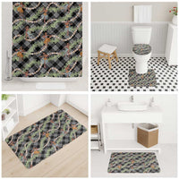 Sable Palaka Hula Girls Seamless Hawaii Aloha Bathroom Set - Polynesian Pride