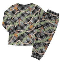 Sable Palaka Hula Girls Seamless Hawaii Aloha Christmas Pajama Set - Polynesian Pride