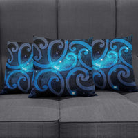 New Zealand Maori Matariki Pillow Cover Galaxy Kowhaiwhai