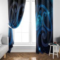 New Zealand Maori Matariki Window Curtain Galaxy Kowhaiwhai