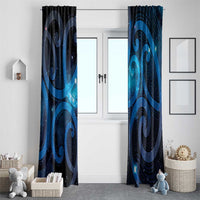 New Zealand Maori Matariki Window Curtain Galaxy Kowhaiwhai