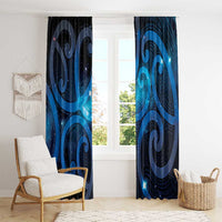 New Zealand Maori Matariki Window Curtain Galaxy Kowhaiwhai