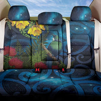 Tui Bird New Zealand Starry Sky Back Car Seat Cover Maori Koru