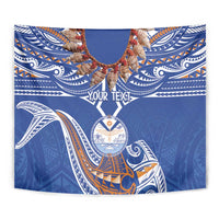 Yokwe Marshall Islands Personalized Tapestry Jemenei Day - Seashell Necklace