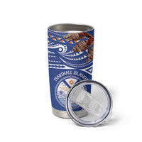 Yokwe Marshall Islands Personalized Tumbler Cup Jemenei Day - Seashell Necklace