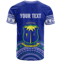Personalised Fiji Natabua High School T Shirt Kaviti Tapa Mix Colors Proud NHS LT7 - Polynesian Pride