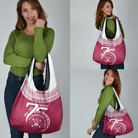 Personalised Fiji Adi Cakobau School Grocery Bag ACS Old Girls Lotus Mix Masi