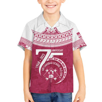 Personalised Fiji Adi Cakobau School Hawaiian Shirt ACS Old Girls Lotus Mix Masi LT7 - Polynesian Pride