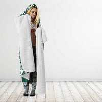 Hawaii Rainbow Warriors Christmas Hooded Blanket Kakau Motifs LT7 - Polynesian Pride