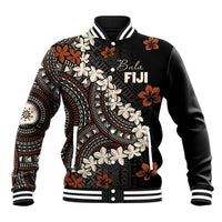 Bula Fiji Women's Day Baseball Jacket Classic Masi Tapa