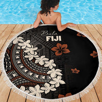 Bula Fiji Women's Day Beach Blanket Classic Masi Tapa