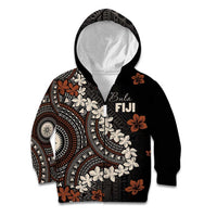Bula Fiji Women's Day Kid Hoodie Classic Masi Tapa