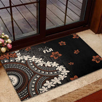 Bula Fiji Women's Day Rubber Doormat Classic Masi Tapa