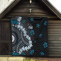 Bula Fiji Women's Day Quilt Indigo Masi Tapa
