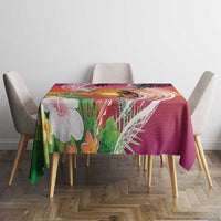 Polynesian Dreamy Turtle Tablecloth Sunset Scenery