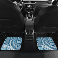 Bula Fiji Vintage Tapa Car Mats Kaivity Masi Wave Motifs - Turquoise