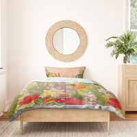 Mahalo Hawaii - Ka Pule a ka Haku Bedding Set Tropical Flowers LT7 - Polynesian Pride
