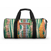 Mahalo Hawaii - Ka Pule a ka Haku Duffle Bag Mixed Lei