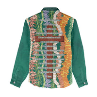 Mahalo Hawaii - Ka Pule a ka Haku Women Casual Shirt Mixed Lei LT7 - Polynesian Pride