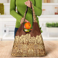 Niue Hiapo Motif Grocery Bag Tapa Classic