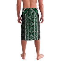 Jade Tukutuku Pattern Aotearoa Lavalava Niho Taniwha and Puhoro Motifs