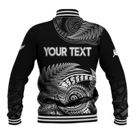 New Zealand Rugby 2023 Baseball Jacket Aotearoa Silver Ferns Champions LT7 - Polynesian Pride