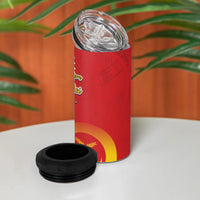 Ni-Vanuatu Indipendens Dei Celebretem 4 in 1 Can Cooler Tumbler Yumi Yumi Yumi