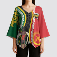Ni-Vanuatu Indipendens Dei Celebretem Kimono Sleeve Blouse Yumi Yumi Yumi