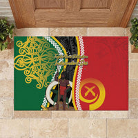 Ni-Vanuatu Indipendens Dei Celebretem Rubber Doormat Yumi Yumi Yumi