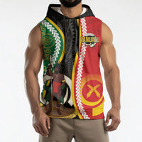 Ni-Vanuatu Indipendens Dei Celebretem Sleeveless Hoodie Yumi Yumi Yumi