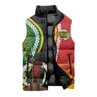 Ni-Vanuatu Indipendens Dei Celebretem Sleeveless Puffer Jacket Yumi Yumi Yumi