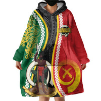 Ni-Vanuatu Indipendens Dei Celebretem Wearable Blanket Hoodie Yumi Yumi Yumi
