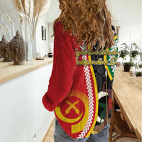 Ni-Vanuatu Indipendens Dei Celebretem Women Casual Shirt Yumi Yumi Yumi