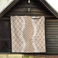 Hawaii Aloha Plumeria Lei Beige Palaka Quilt LT7 - Polynesian Pride