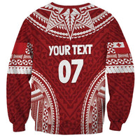 Personalized Mate Maa Tonga Rugby Sweatshirt Ofa Atu Tonga