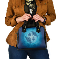 Hawaii Quilt Inspired Collection Aloha Sea Shoulder Handbag Manta Ray and Turtles