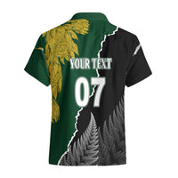 Personalised New Zealand Vs South Africa Rugby Hawaiian Shirt Rivals Dynamics LT7 - Polynesian Pride