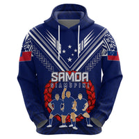 Personalised Samoa Rugby Hoodie World Cup 2023 Siamupini Siva Tau LT7 - Polynesian Pride