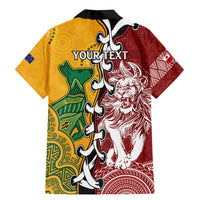 Mate Ma'a Tonga Vs Australia Rugby Personalized Family Matching Mermaid Dress and Hawaiian Shirt Special Mascots