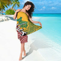 Mate Ma'a Tonga Vs Australia Rugby Personalized Sarong Special Mascots