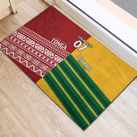 Australia - Tonga Rugby Custom Rubber Doormat Minimalist Dynamic