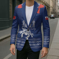 Queen Salote College 100 Years Anniversary Personalized Blazer Tonga QSC Royal Blue - Polynesian Pride