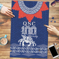 Queen Salote College 100 Years Anniversary Puzzle Tonga QSC Royal Blue - Polynesian Pride