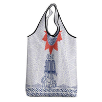 Queen Salote College 100 Years Anniversary Grocery Bag Tonga QSC White - Polynesian Pride