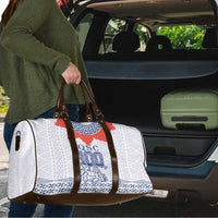 Queen Salote College 100 Years Anniversary Travel Bag Tonga QSC White - Polynesian Pride