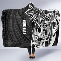 Personalised Philippines Hooded Blanket Tribal Sun LT7 - Polynesian Pride