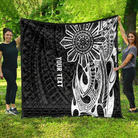 Personalised Philippines Quilt Tribal Sun LT7 - Polynesian Pride